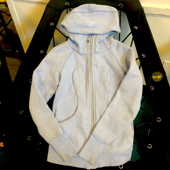 GIFTED - Lululemon Light Blue Zip Jacket - Picture 3 of 11